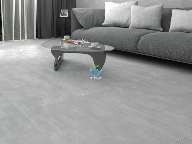 Gạch Viglacera 80x80 AZ1-GM8802 màu xám hiện đại